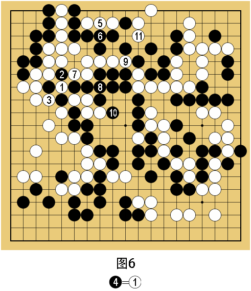 棋手都容易, 持续近两小, 气非常紧